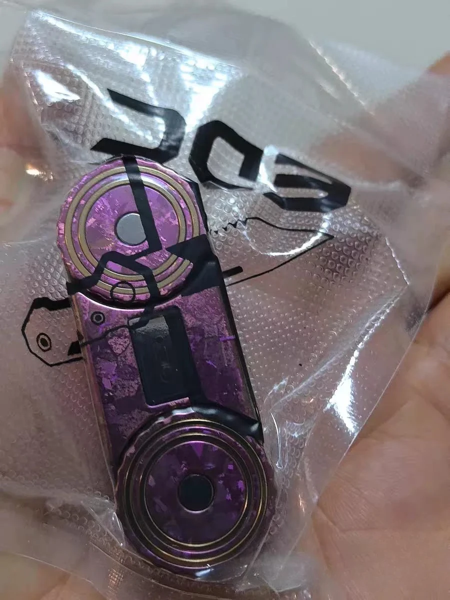 Used EDC X Studio, Ice Crystal Titanium Joy Bgm Push EDC Decompression Toy