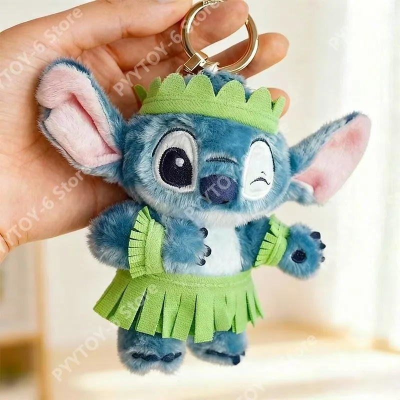 

Disney Genuine Stitch Wonderful Dancing Pendant Plush Doll Bag Charm Stuffed Animal Figure Keychain Collection Gift Plush Toys
