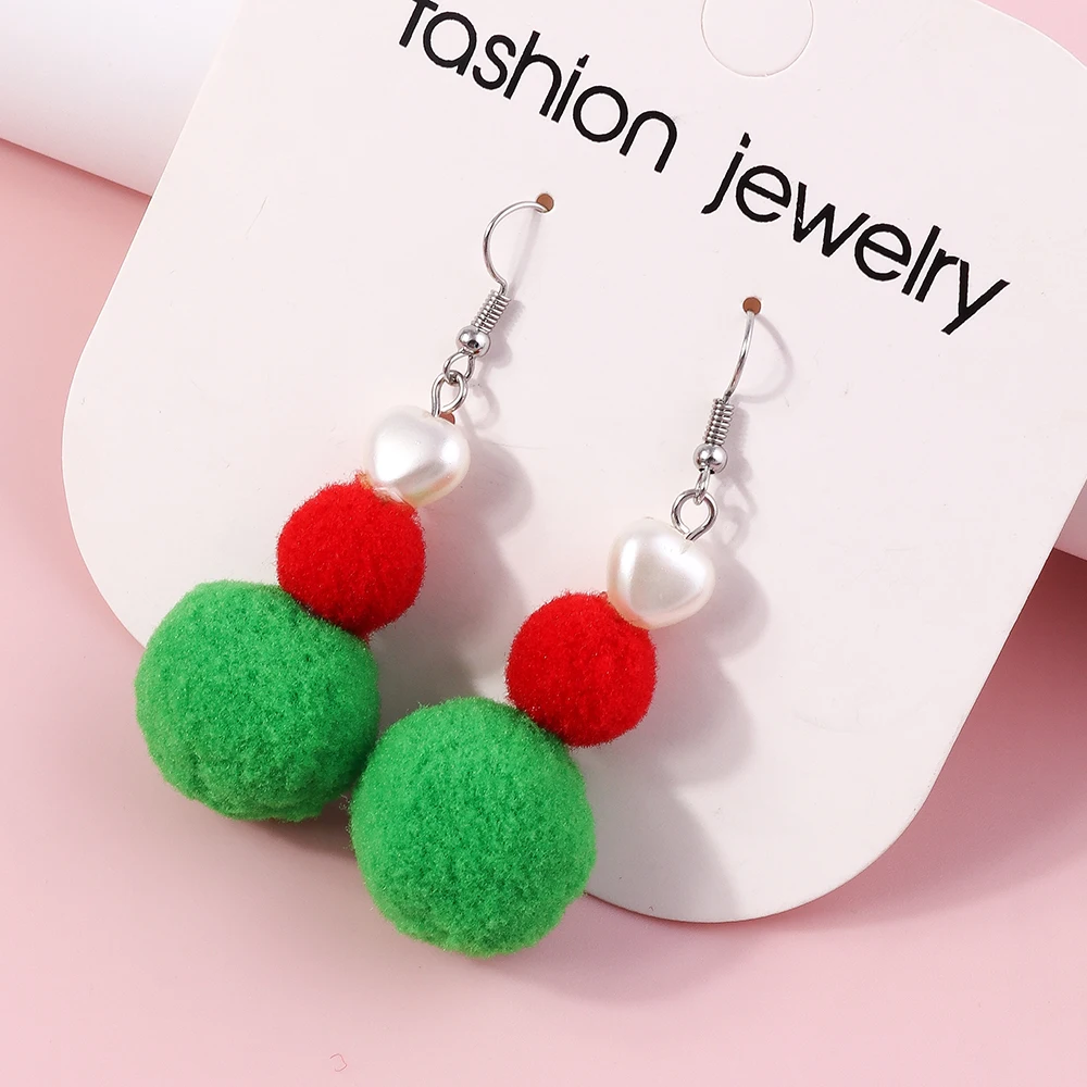 Orecchini Pendenti Albero Di Natale | 6,3 Cm In Acrilico | Leggeri E Colorati | Gioielli Natalizi Divertenti Per Donna
