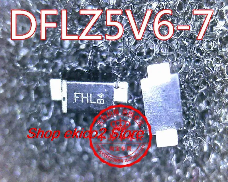 Original stock DFLZ5V6-7 DFLZ5V6 SOD-123 :FHL   1