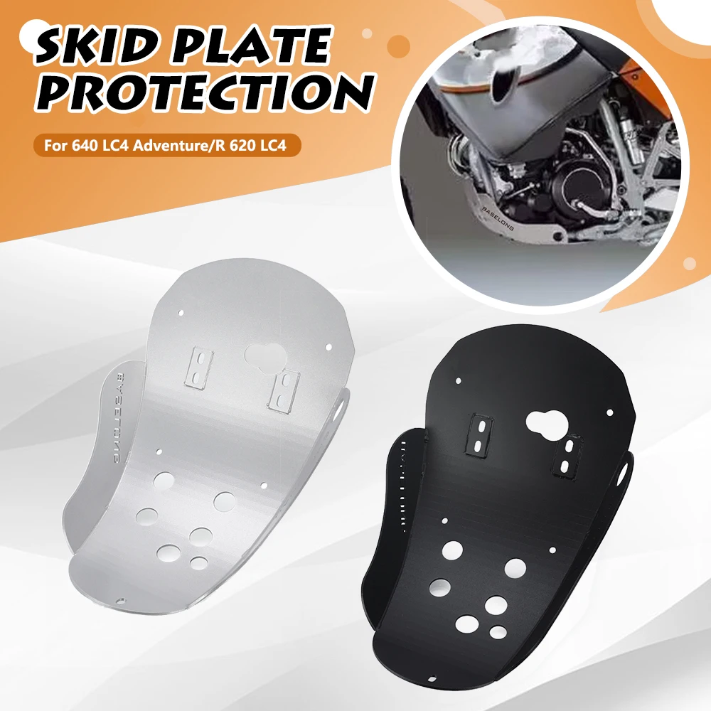 

FOR 400 620 640 LC4 640LC4 Adventure R 640 AdventureR Skid Plate Bash Frame Engine Guard Protection Cover Motorcycle Accessories