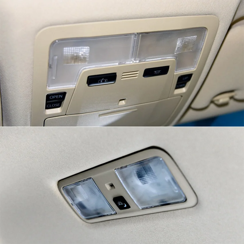 Vordere & Hintere Innenraumbeleuchtungsabdeckung, Ersatz für Deckenleseleuchte für Toyota 7. Generation Camry 2012-2017 – Detail 7