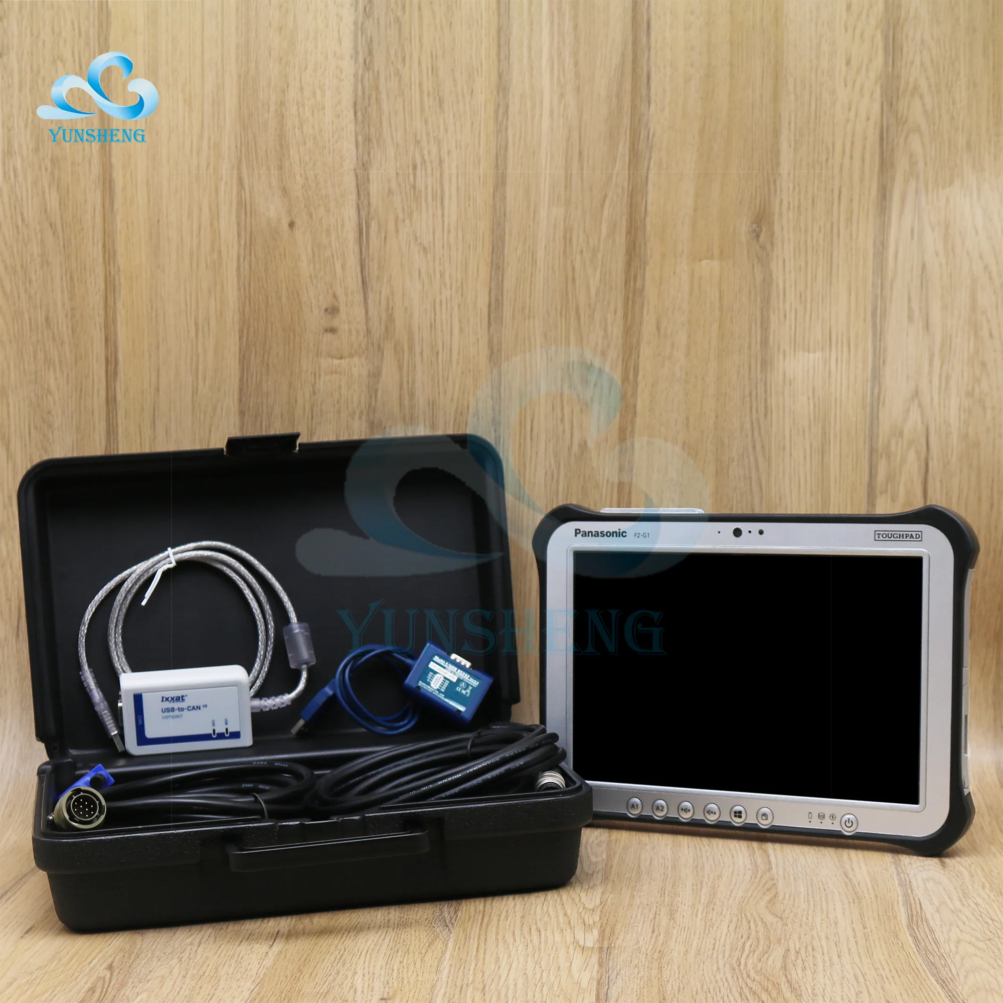 For MTU (USB-to-CAN) New version 2.74 Diagnostic software COMPACT IXXAT Truck Diagnostic tool Diesel engine scanner tool