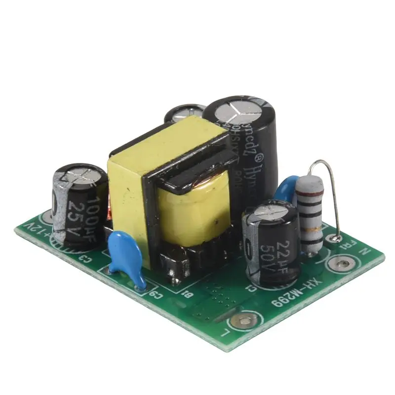 New-Xh-M299 Switching Power Supply Module Ac-Dc Isolated Pcb Board Input 110-220V Output 12V0.5A + 5V