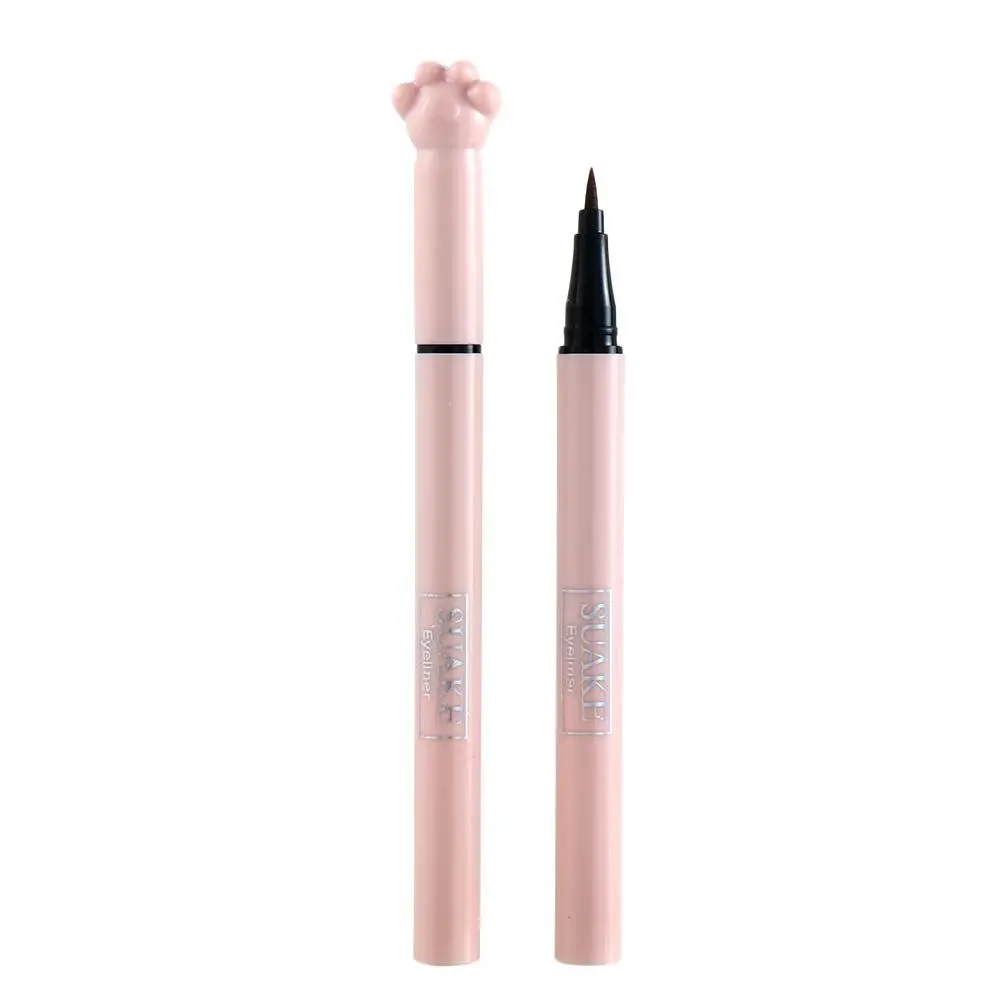 Long lasting Natural Cosmetics Waterproof No Smudging Eye Pen Makeup Tool Liquid Eyeliner Pen Cat's Claw Pen