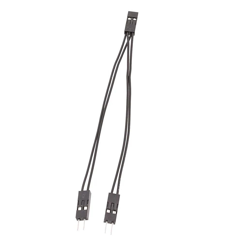 10CM 마더보드 스위치 전원 점퍼 SW/ 리셋 SW/ HDD LED /전원 LED 연결 와이어 1 암 2 수 플러그 케이블 분배기