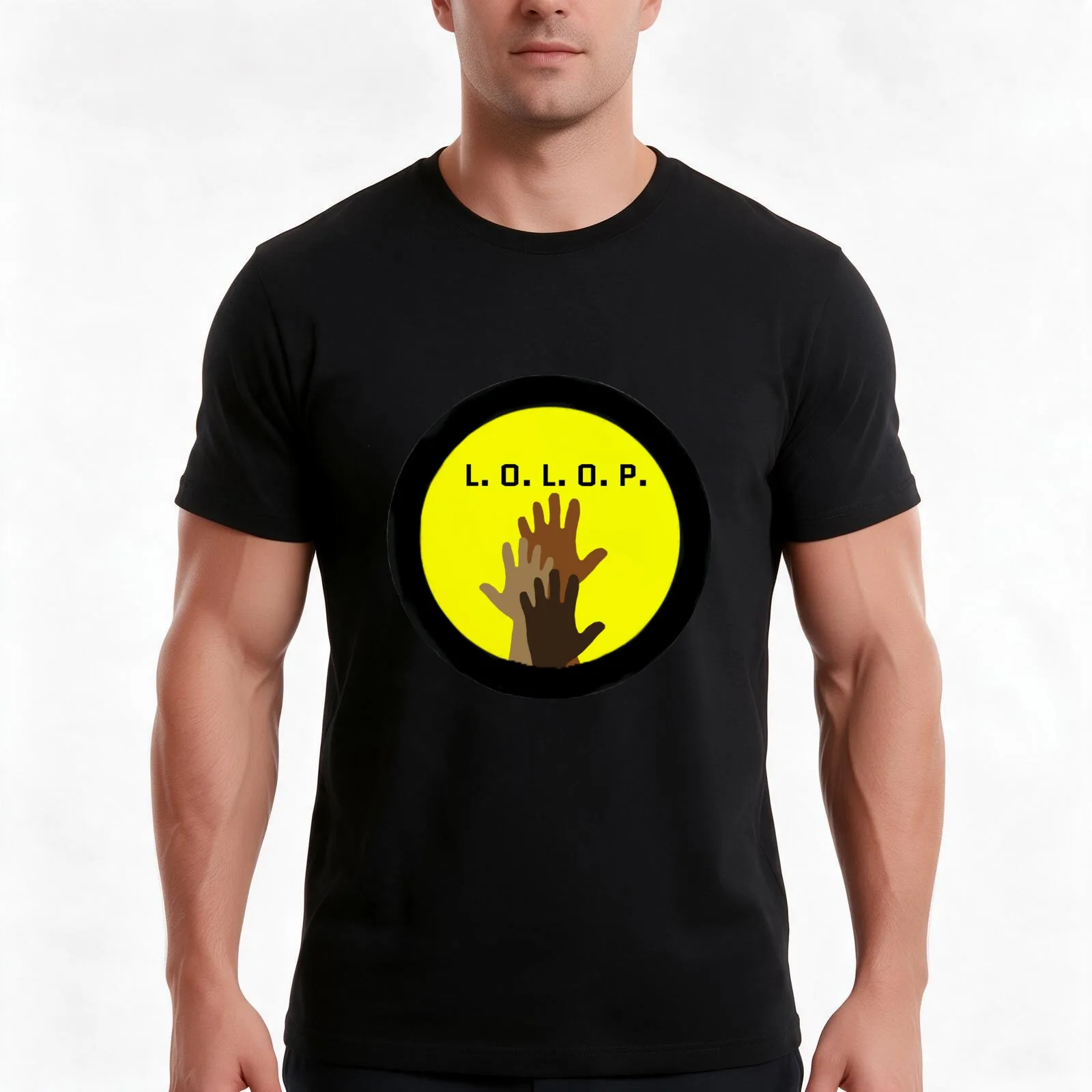 Leaders of Legends Outreach Partnership T-Shirt, Summer Casual Cotton Tee, Oversized Streetwear Tops, Vintage Graphic Print