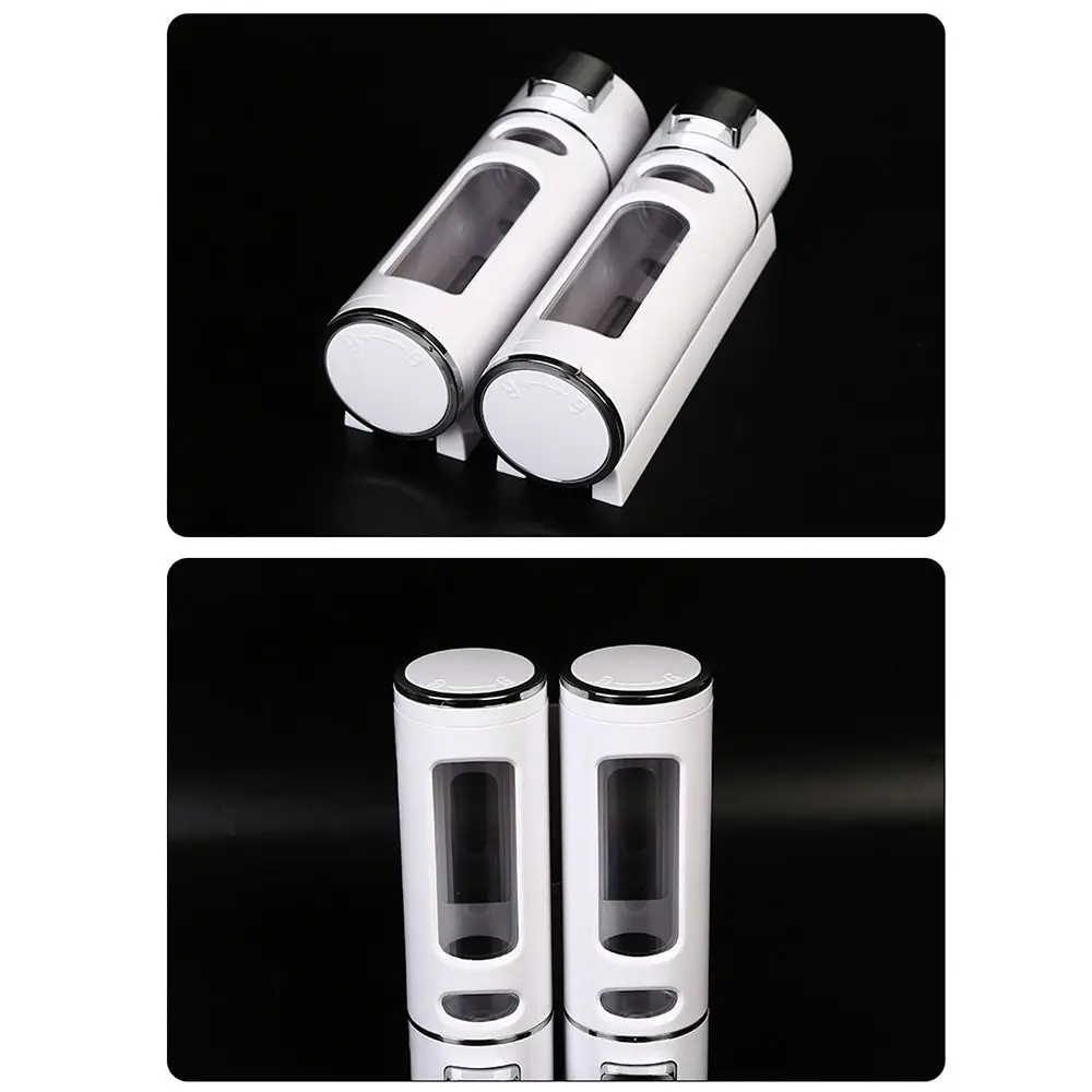 

Wall-Mount Soap Dispenser Manual Press 2/3 Head Hand Sanitizer Jar Large Capacity Drip Type Hand Soap Press Bottle Hotel