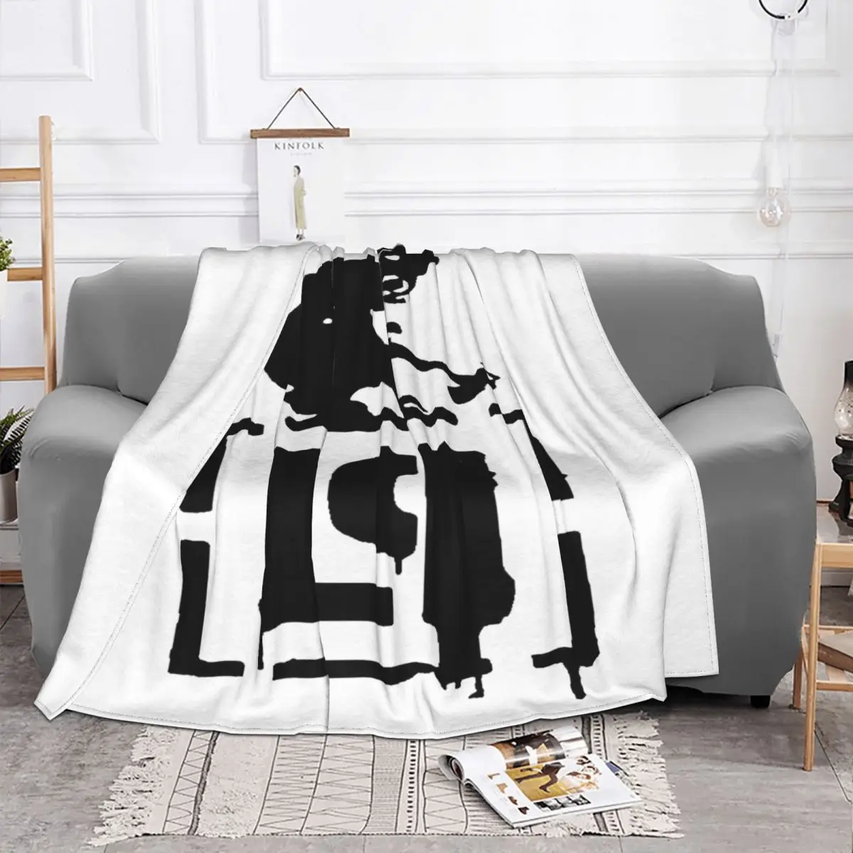 Linkinparked Blanket Nu-Metal Music Wool Awesome Soft Throw Blankets for Bedding Lounge All Season