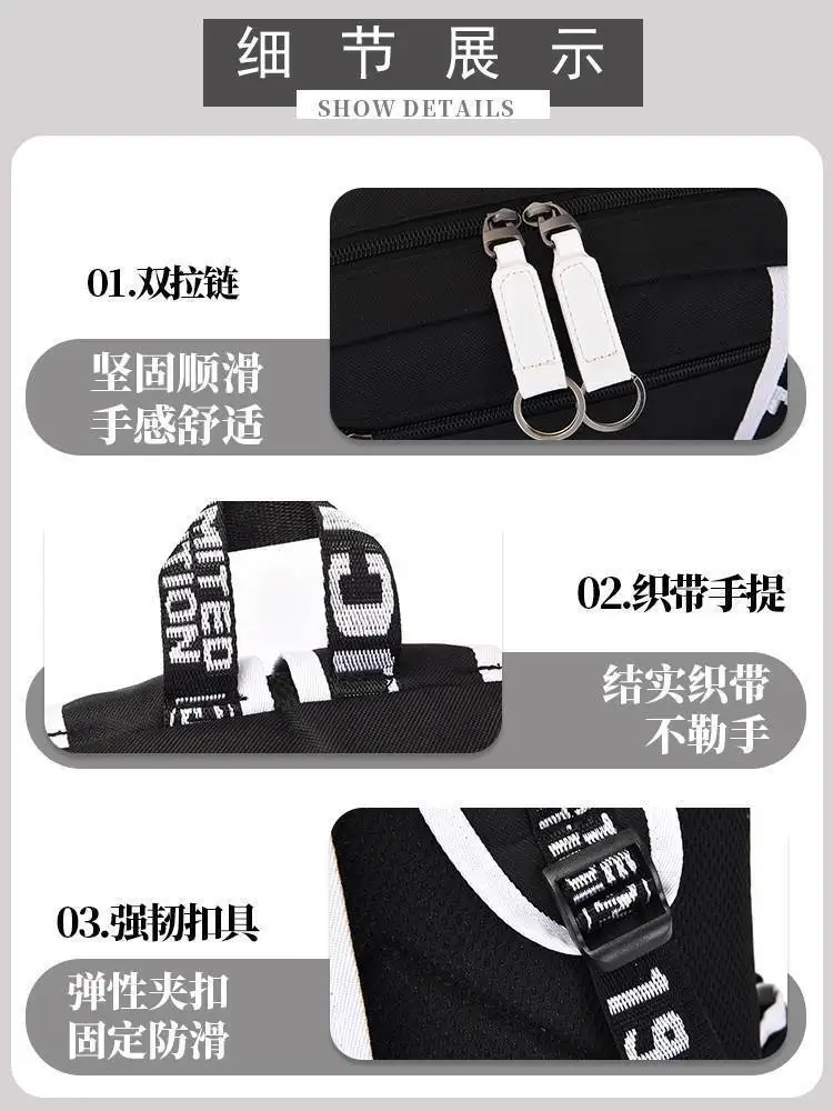 حقيبة هونكاي إمباكت 3 للأولاد والبنات في المدارس الابتدائية المتوسطة 2024 موديل جديد حقيبة ظهر عالية القيمة ذات سعة كبيرة وخفيفة الوزن