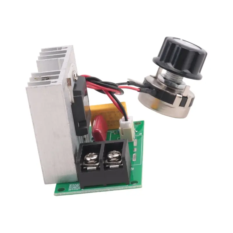 

ABZZ-Electronic Voltage Regulator 8000W AC 220V SCR Motor Speed Controller Dimming Speed Temperature Control