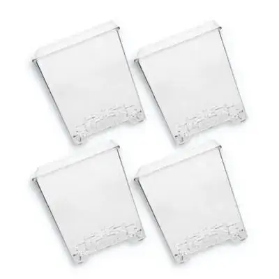 4 قطعة مزارعي الأوركيد واضحة الاكريليك الحضانة أواني الزهور تنفس وعاء للنباتات زراعة الأوركيد ديكور حديقة المزارعون الأواني