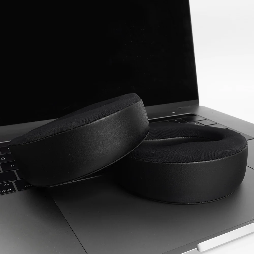 بطانة للأذن بزاوية Audeze Maxwell ملمس الجليد المثقوب/بارد في الصيف/لا تقشير سماعات الأدمة أغطية الذاكرة الإسفنج