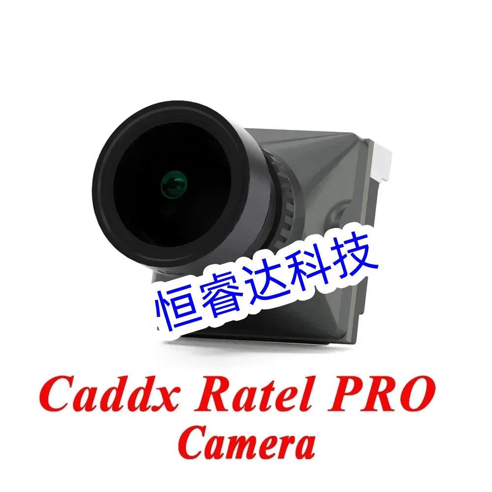 Stock Caddx Ratel PRO FPV Camera 1500TVL 16:9/4:3 NTSC/PAL FOV125° Blacklight Night Camera for FPV Racing Drone