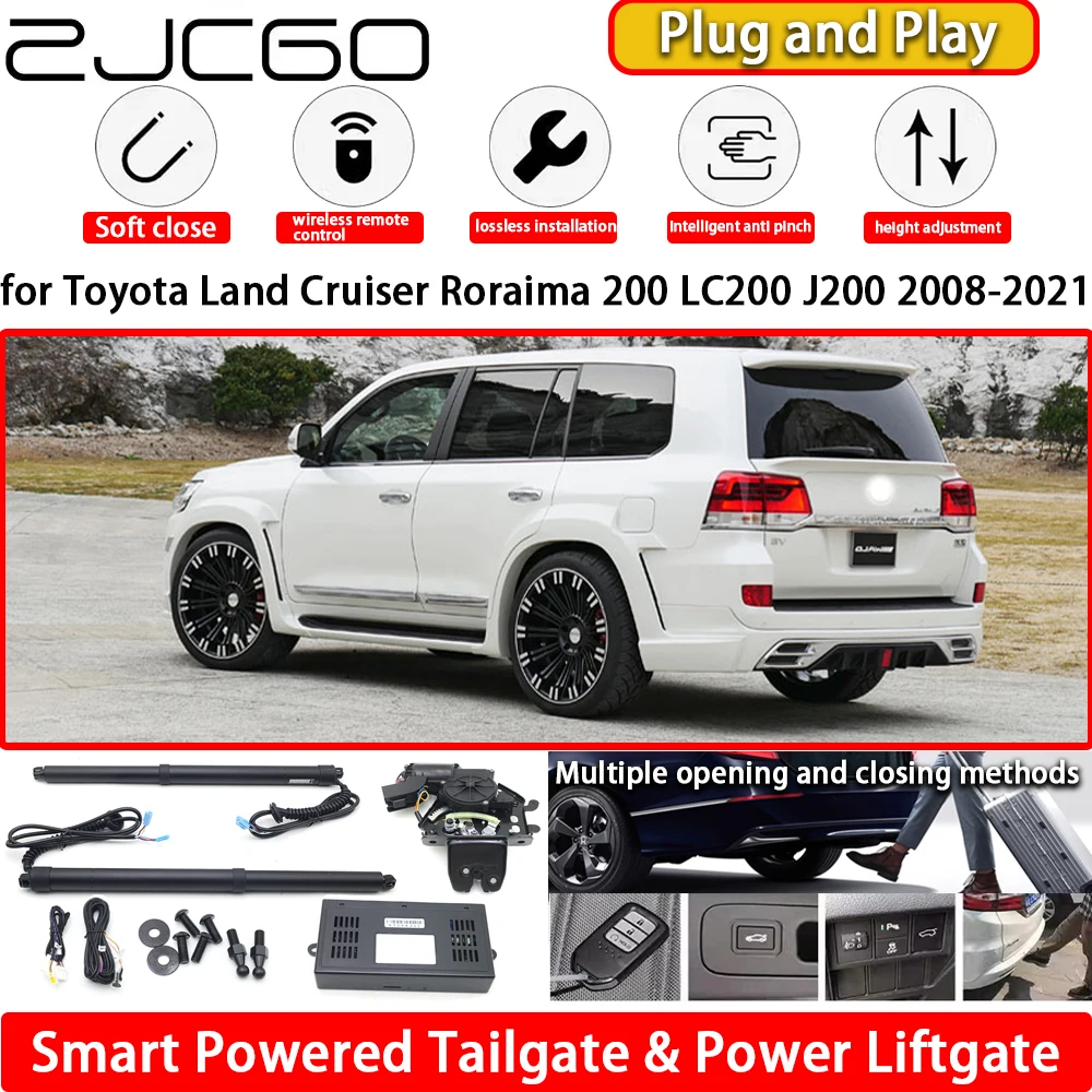for Toyota Land Cruiser Roraima 200 LC200 J200 2008-2021 Automatic Electric Powered Tailgate Power Liftgate Tail Gate Lift Kit