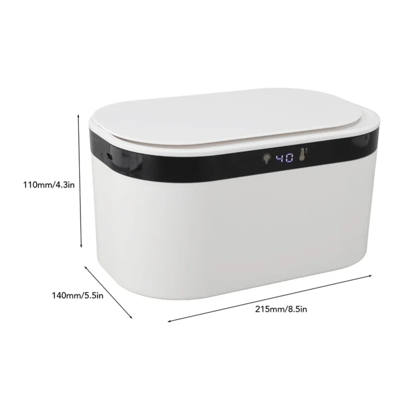 ベビーワイプウォーマー ナイトライト付き LED USB 3モード調整可能 ポータブルウェットワイプディスペンサー ウォーマー 車用 ベビーシャワー用