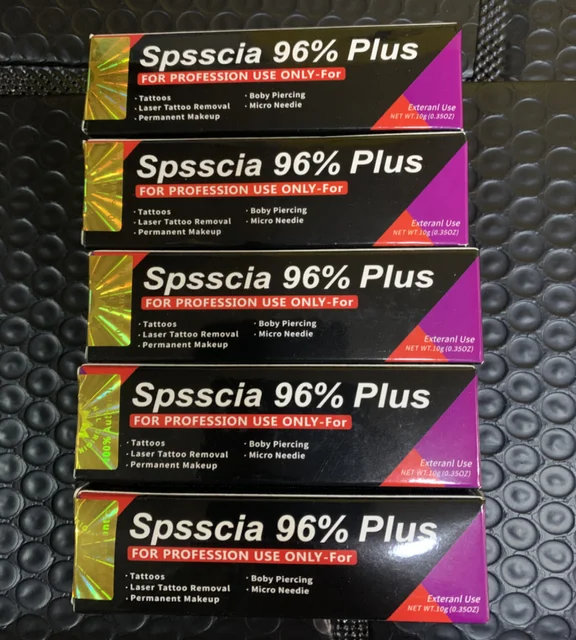 2023 New Arrival Spsscia 96% Plus krem ​​do tatuażu przed makijażem permanentnym Microblading brwi usta 10g