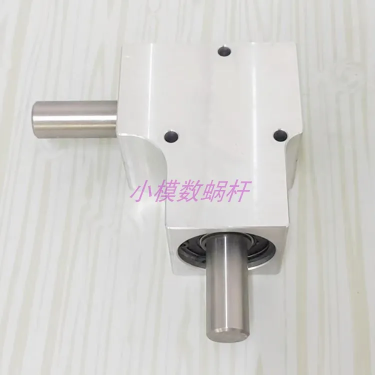 90 Degree Small Commutator Corner Spiral Bevel Gear Box Speed Ratio 1:1 Shaft Diameter 15mm Single/Double Output Shaft