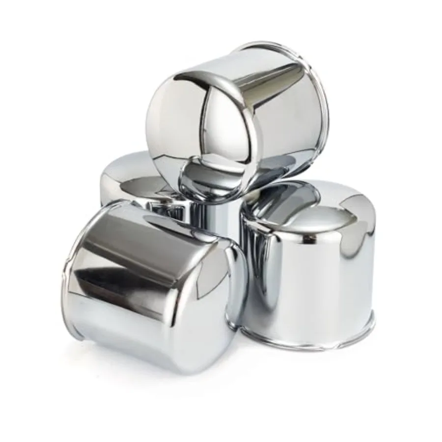 

4Pcs ch Trailer Wheel Center Caps Fit 4.25" Center Bore Truck Trailer RV SUV Wheels Rims Carbon Steel Covers