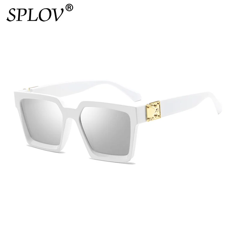 Punk Big Square Sunglasses Men Women Luxury Brand Designer Vintage Eyewear Large Frame Retro Shades UV400 Gafas De Sol - Image 6