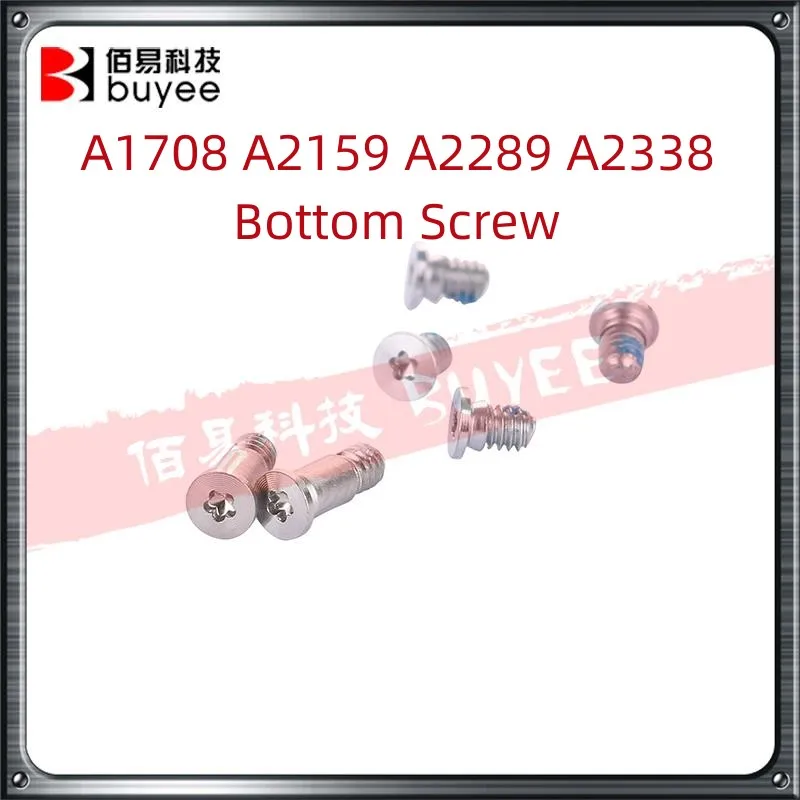 A1708 A2159 A2289 A2338 Silver Gray Bottom Shell Back Cover Screw kit For Macbook Pro A1708 A2159 A2289 A2338 Screws Set