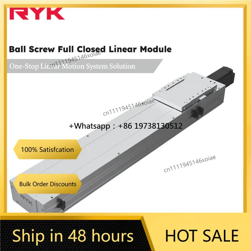 RY170FB High Precision 120kg Semi Enclosed Dust-proof Ball Screw Bearing Sliding Table Single Axis Robot Linear Actuator Module