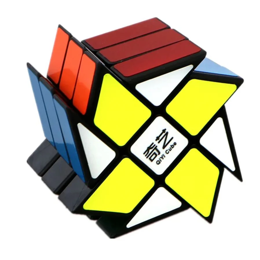 QIYI Geschwindigkeit Zauberwürfel 3x3x3 4x4x4 5x5x5 Puzzle Schwarz Aufkleber Zauberwürfel Bildung Lernen Cubo Magico Spielzeug Für Kinder Kinder – Detail 11