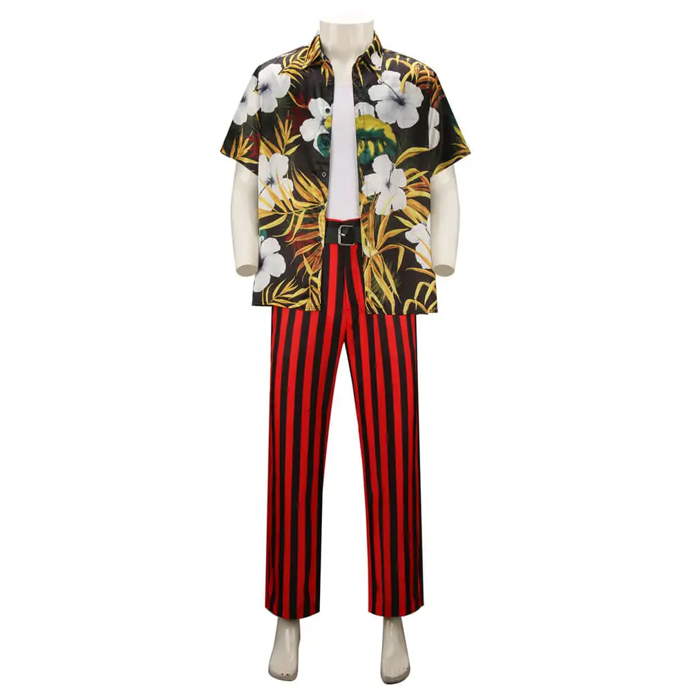 Movie Ace Ventura Jr. Pet Detective Hawaiian Shirt Jim Carrey Cosplay Costume Halloween Theme Party Outfit In Stock-Takerlama - view 4