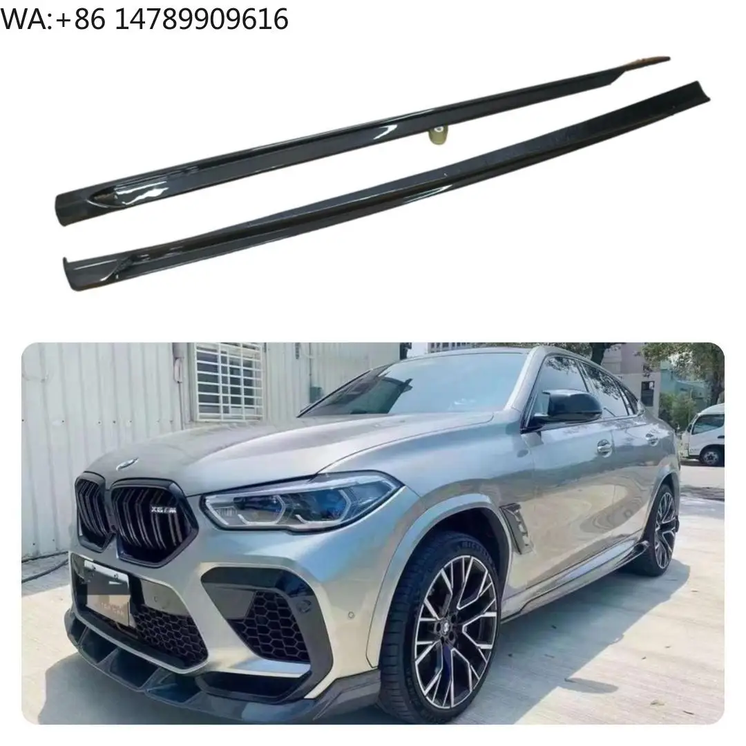 

F96 X6M LD Style Carbon Fiber Side Skirt for F96 X6M 2019-2023