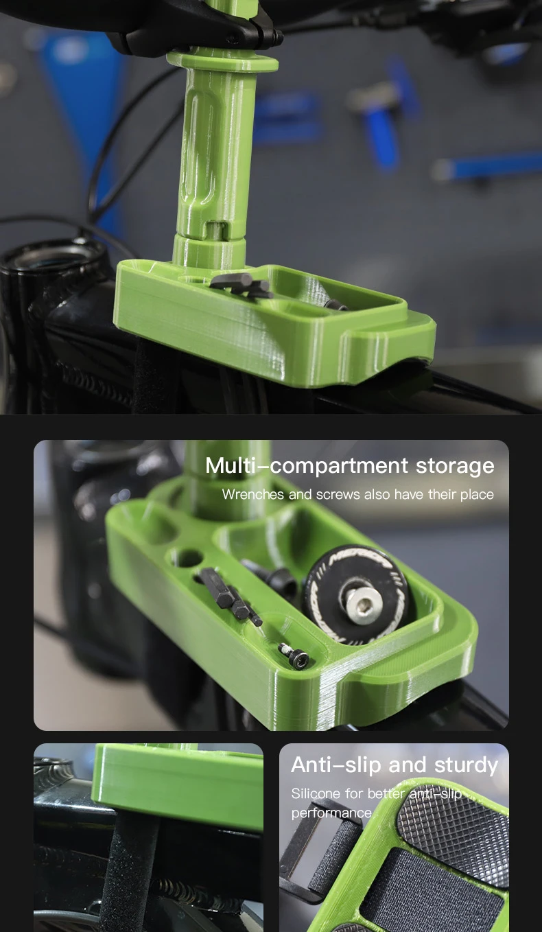 RRSKIT Virtuelles Steuerrohr für Fahrräder, geeignet für Rennräder, Mountainbikes, Gravelbikes, ultraleichtes virtuelles Steuerrohr, Fahrrad-Reparaturwerkzeug – Detail 2