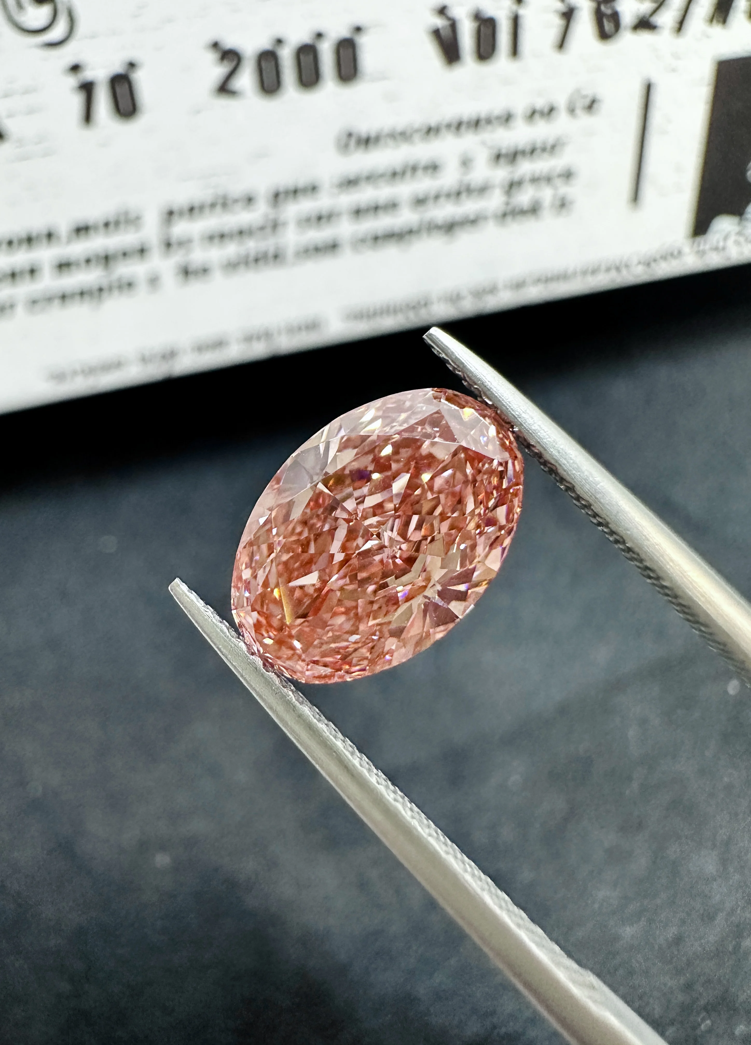 Fancy Vivid Pink Lab Grown Diamonds 1CT Pear Cut 1.5CT 2CT Lab Diamond With IGI Certificate Loose Diamond for Wedding Rings