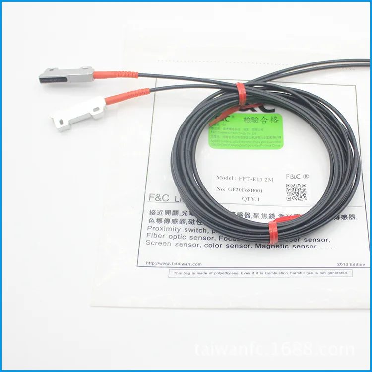 Sensor de fibra F & C Original, nuevo, FFT-E11, FFT-E40