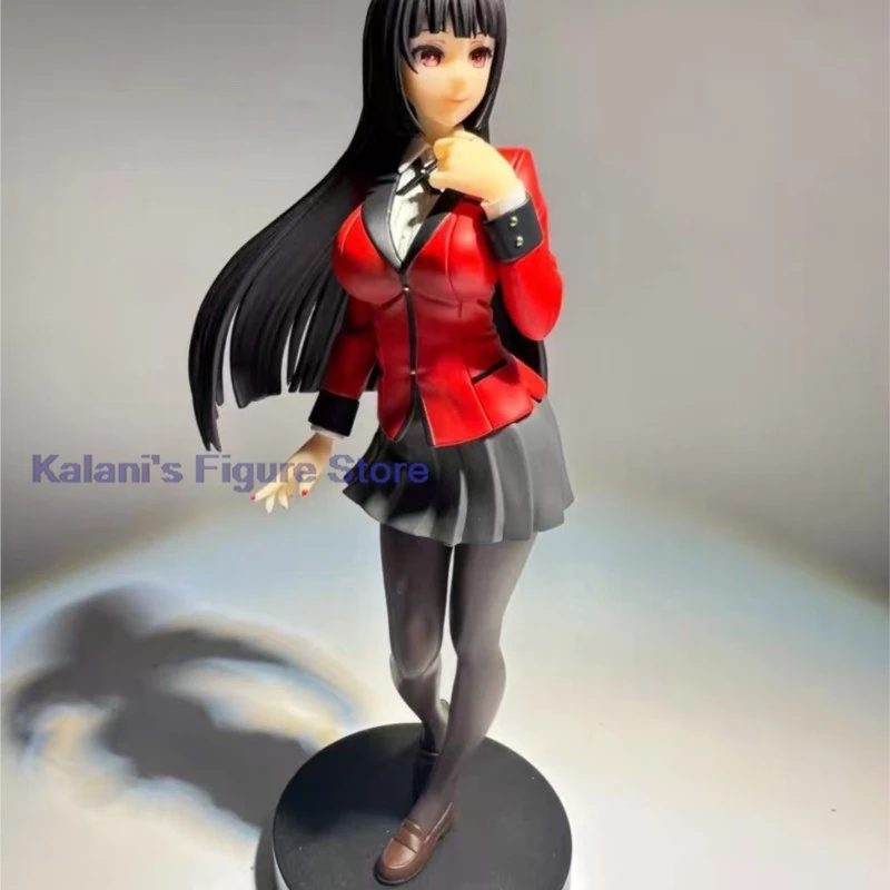 Loja de Kalani 2026 japonês genuíno ‌   Figura de anime Jabami Yumeko Estatueta oficial figura de ação PVC