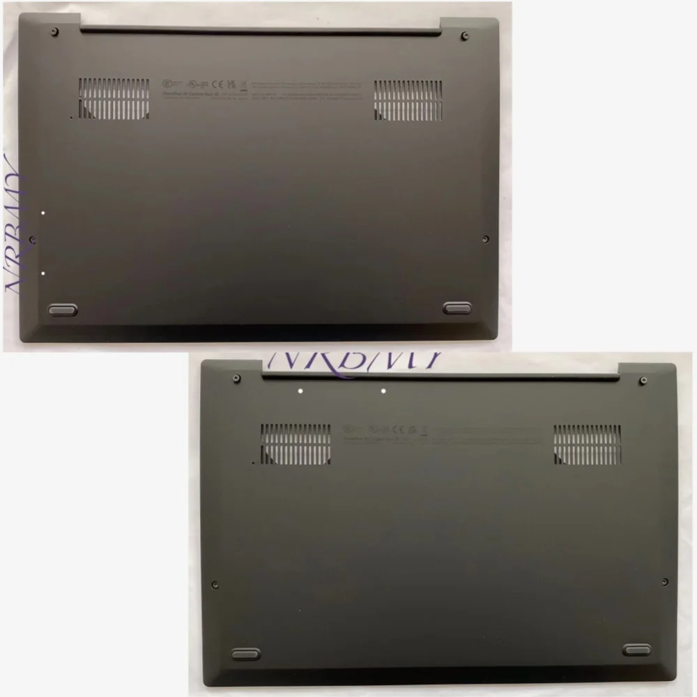 Shell Base Bottom Cover Lower Case D Cover for Lenovo ThinkPad X1 Carbon Gen 12 TH 5M10X63713 5M10X63714 AM32C000500 AM32C000400