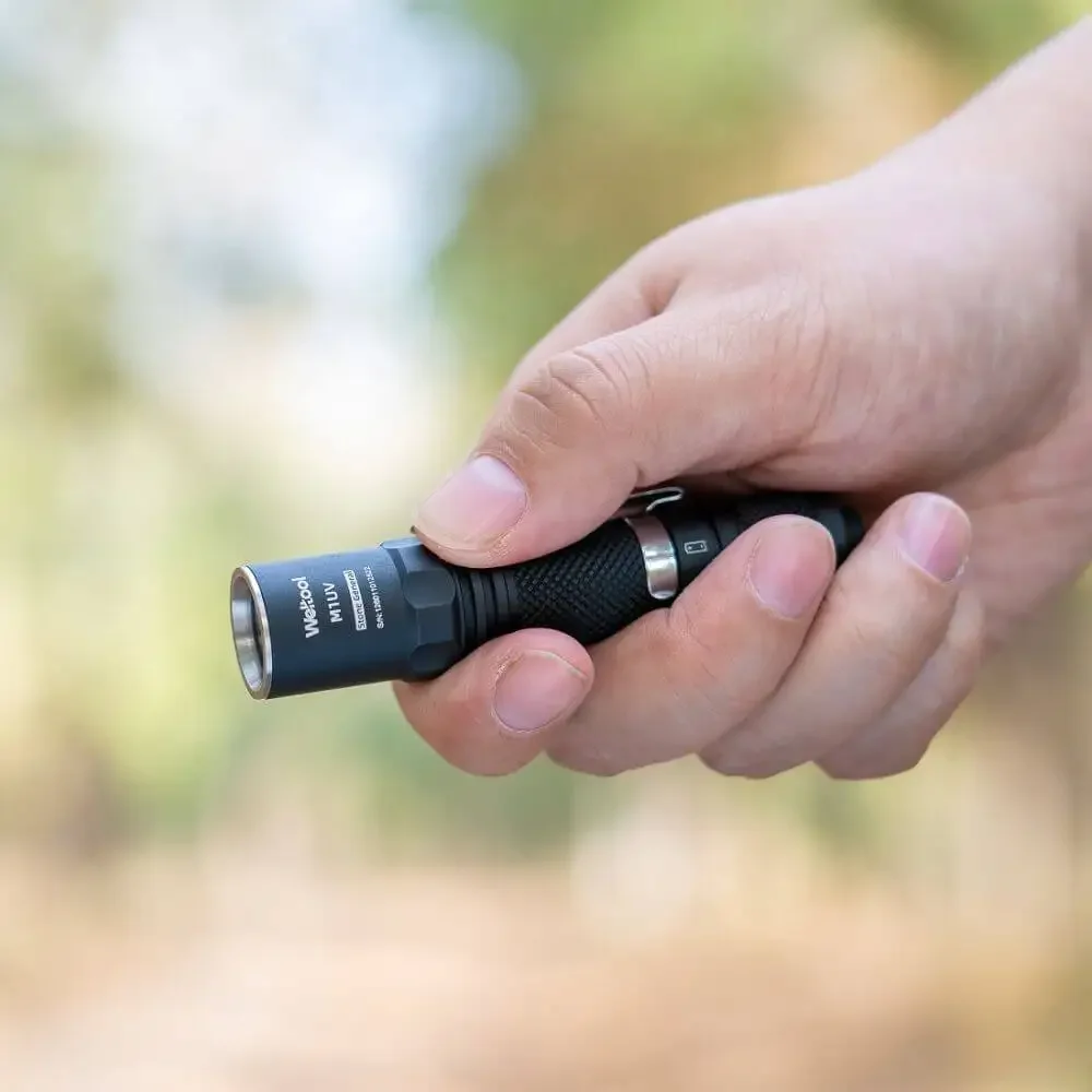 Weltool M1UV “Stone General ” 365nm UV EDC  Flashlight