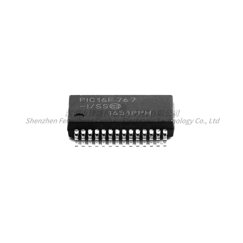 Chip microcontrolador PIC16F767-I/SS SSOP28, nuevo y original