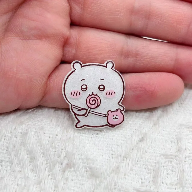 10pcs  acrylic decorative cartoon anime peripheral badges handmade decorations for children\'s small gifts