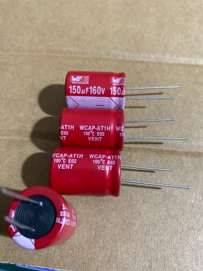 20pcs/lot original German WEWURTH Wcap-ATET series red robe audio aluminum electrolytic capacitor free shipping