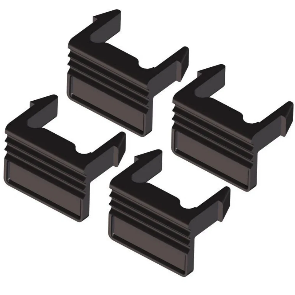 4pc Licence Plate Holder For Thule EuroWay EasyFold VeloCompact Anti-Scratch Fixing Car Frame Licence Plate Mounting Accessories