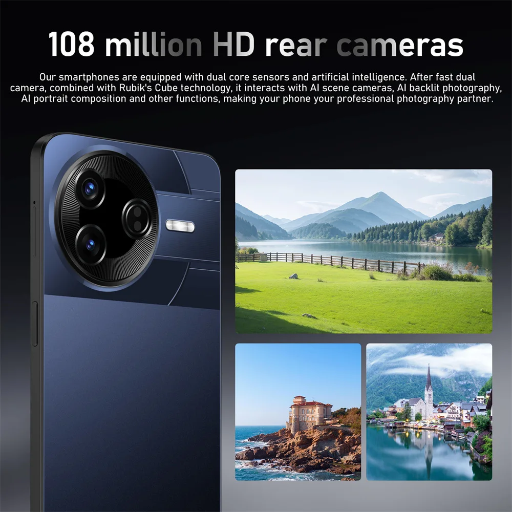 حار جديد وأصلي F7 Ultra ذكي 4G 5G بطاقة مزدوجة الاستعداد المزدوج نظام أندرويد 15 22GB + 2TB الإصدار العالمي بطارية 7800mAh