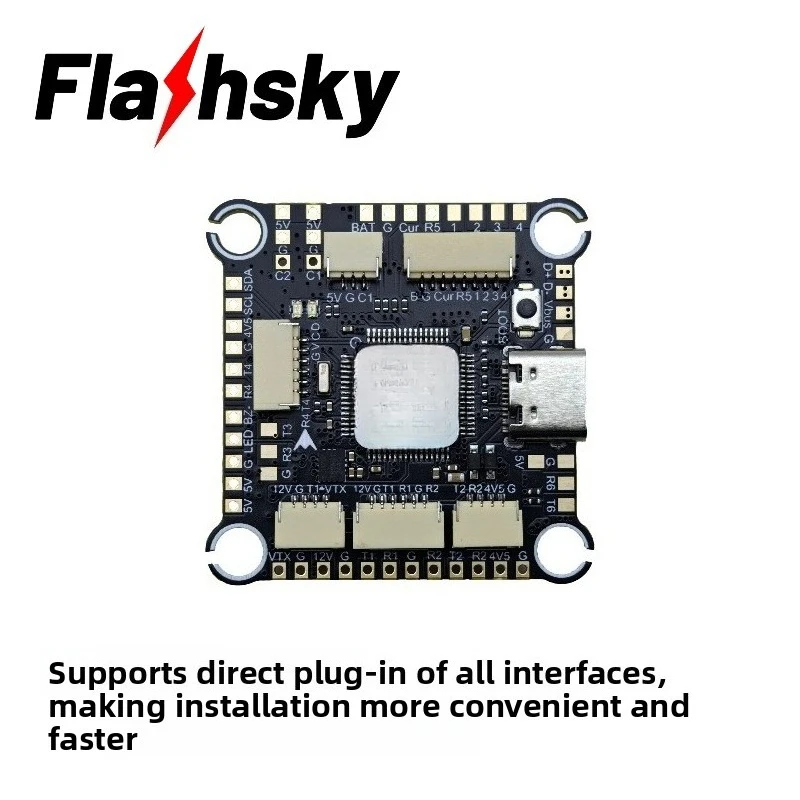 Nowość: Flashsky odświeżony i ulepszony GAMMA-V2 Flying Tower F722 Flight Control + BL32 ESC