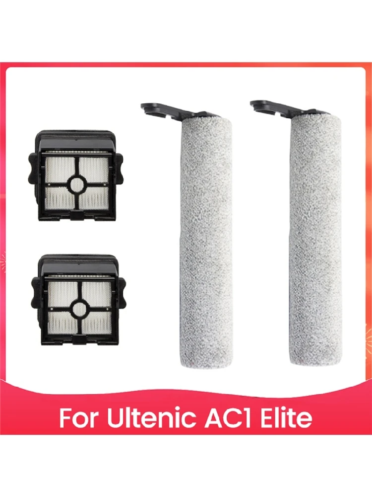 B83B-pour aspirateur sec et humide Ultenic AC1 Elite, rouleau de brosse et filtre Hepa, pièces de rechange, nettoyage ménager