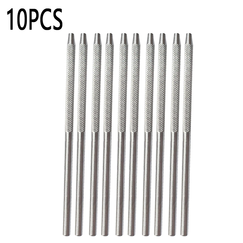

10PCS Dental Mouth Mirror Handle with Reflector Odontoscope Detachable Stainless Steel for Oral Examination Checking Tools Set