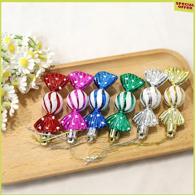 A34R 24PCS Christmas Tree Decoration Ball Ornaments For Christmas Hanging Seasonal Decoration Holiday Decoration Durable
