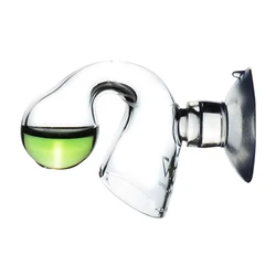VIV CO2 Glass Checker Hanging Monitor PH Detector Set Fish Tank Carbon Dioxide Tester Cylinder Concentration