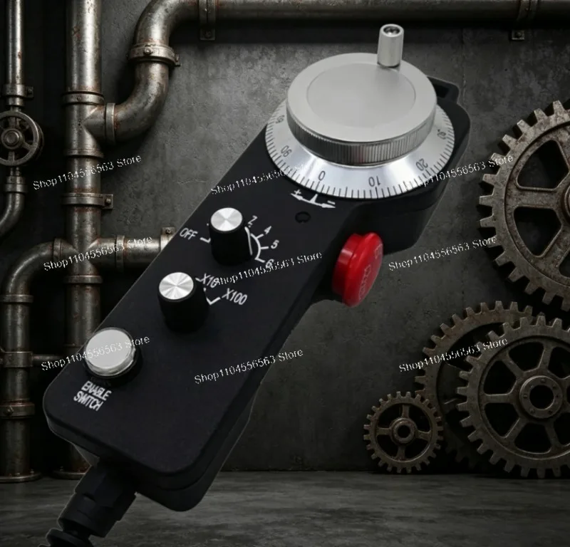 Manual Pulse Generator TM2080-100BSL5 CNC Hand Encoder 100PPR 5V Handy MPG With Cable 222*80mm For CNC Machine