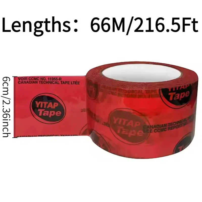 YITAPE 60mm*66M Plaster Sealing Tape Waterproof UV Resistant Joint Repair Tape for Pipe Fittings Building Surface Wrap Sealing