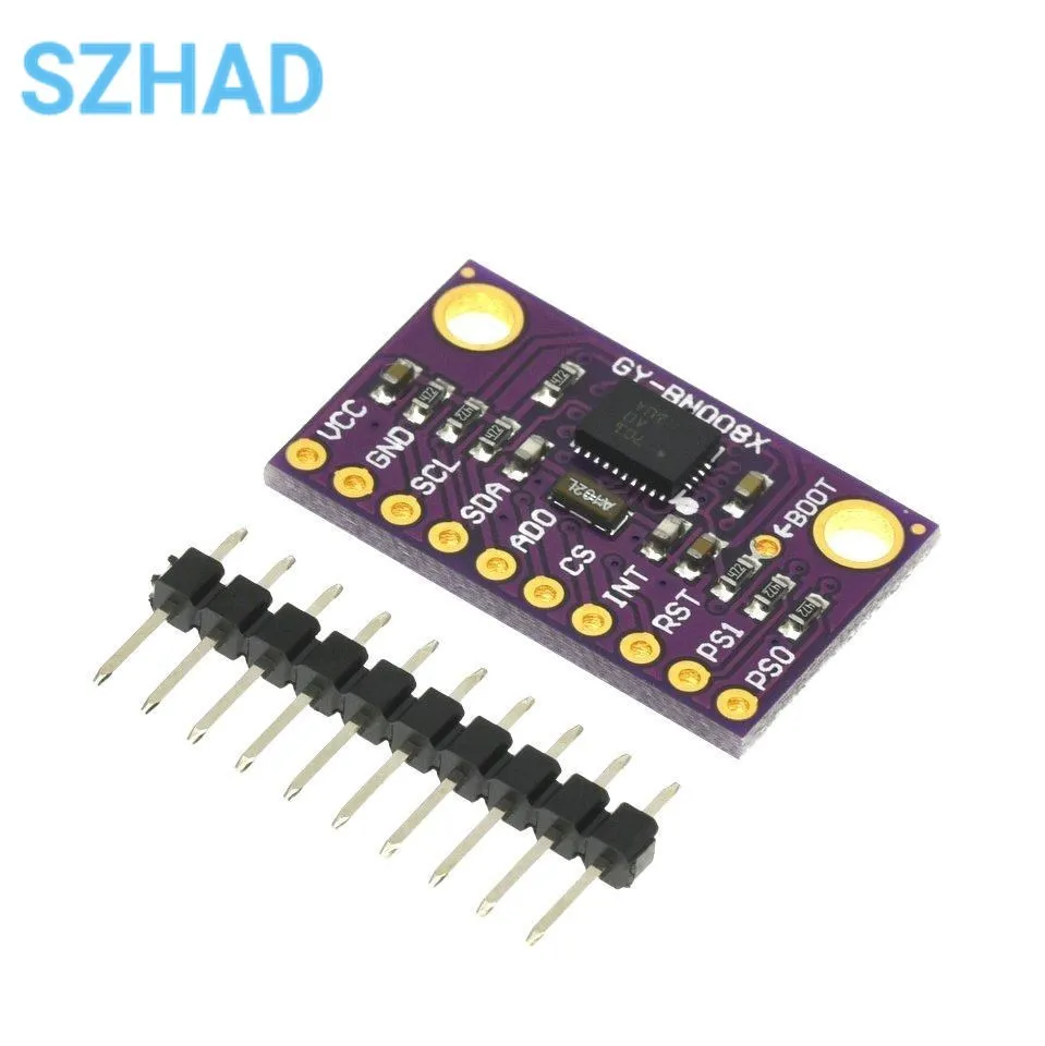 BNO080 AR VR IMU Nine Axis 9DOF AHRS Sensor Module 9-axis High Accuracy Accelerometer Gyro Magnetometer Virtual 3D GY-BNO080