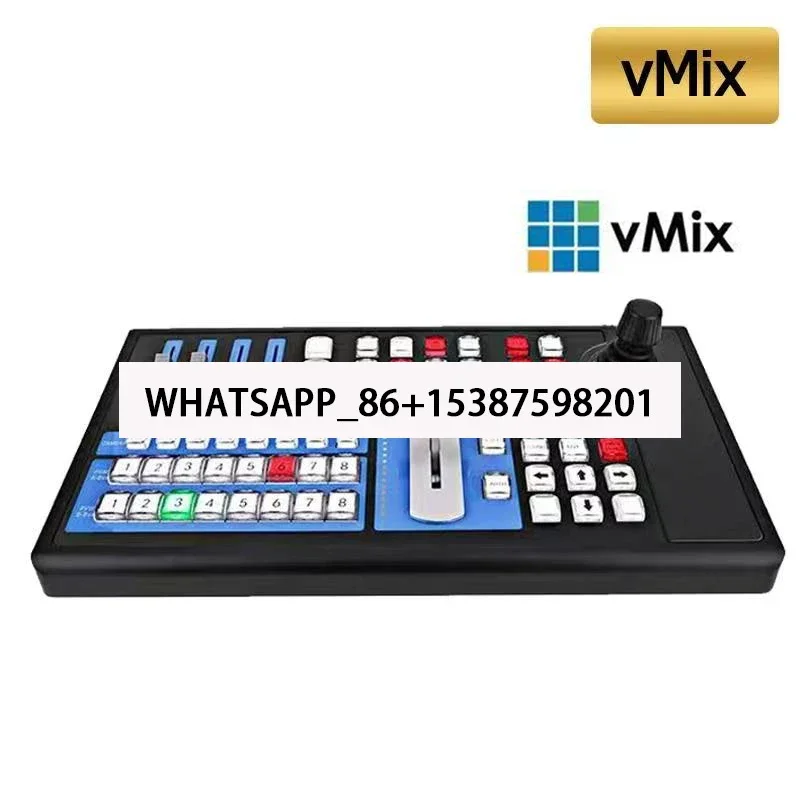 

D60 vMix console Switchboard Controller RS232 RS485 Control PTZ camera live broadcast video mixer switcher