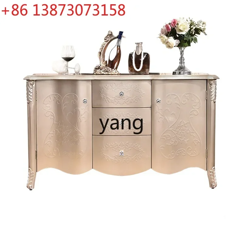 

Yjq Hallway Vintage Ornament Shoe Cabinet Living Room Partition Storage Dining Side Hall Cabinet